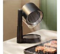 Ventilatore da cucina portatile per interni RV barbecue cucina calda ventilatore di scarico del computer da cucina con 3 velocità di altezza telescopica, a basso rumore, filtro in alluminio