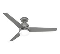 Ventilatore Da Esterno Seawave Argento Con Telecomando E Luce [EEK: Inaditato]