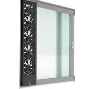 Ventilatore Da Finestra, Aspiratore Impermeabile, Silenzioso E Confortevole, Velocità Del Vento Regolabile, Adatto Per Finestre Verticali Nelle Camere Da Letto Familiari black 31.5-33.5in/80-85cm