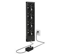 Ventilatore Da Finestra, Aspiratore Impermeabile, Silenzioso E Confortevole, Velocità Del Vento Regolabile, Adatto Per Finestre Verticali Nelle Camere Da Letto Familiari black 23.6-25.6in/60-65cm