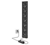 Ventilatore Da Finestra, Aspiratore Impermeabile, Silenzioso E Confortevole, Velocità Del Vento Regolabile, Adatto Per Finestre Verticali Nelle Camere Da Letto Familiari black 45.3-47.2in/ 115-120cm