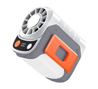 Ventilatore da indossare sotto la camicia, ventilatore portatile per il corpo, raffreddamento in vita, flusso d'aria, comfort estivo all'aperto, festival escursionismo agenzia viaggi, 8,52 x 6,86 x