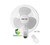 Ventilatore da parete airontek telecomando grow box silenzioso oscillante Ø40 cm
