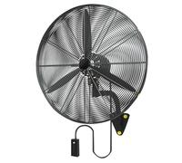 Ventilatore Da Parete Industriale Estivo Ventola Elettrico Con Struttura Metallica 52 DB Fans Esterno 1402 Giri/min 3 Velocità Per Uragano Per Commerciale/officina 55/68/78 Cm(Φ 27 pollici x 31 pollic
