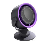 Ventilatore da parete multifunzionale 4000mAh raffreddamento 100 velocità regolabile struttura ABS adatto per uso interno ed esterno velocità regolabile