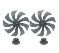 Ventilatore da pavimento domestico: 14 pollici nove design con copertura dado (2 pezzi)