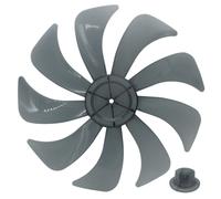 Ventilatore da pavimento domestico Superior Airflow nove lame 14 pollici con cop [EEK: A++]