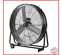 Ventilatore da Pavimento Industriale Alta Potenza cfg Uragano100 ev102 con Ruote