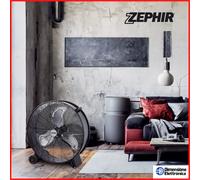 Ventilatore da Pavimento Industriale Alta Potenza ZEPHIR 60cm Terra Ruote Vento