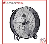 Ventilatore da Pavimento Industriale Ruote Melchioni Family MF 2475ind 118620064 [EEK: A]