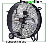 VINCO Ventilatore Industriale Da Pavimento Terra Metallo 70626 140w Dm 75