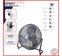 Ventilatore da Pavimento TERMOZETA tzba03 Bassotto xl PLUS 45cm Oscillante 120w