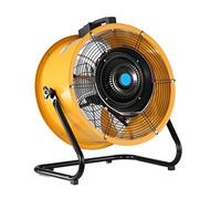 Ventilatore da pavimento, ventilatore da esterno con piedistallo e nebulizzatore con vasca, atomizzazione industriale continua per il raffreddamento, ideale per negozi, garage, palestra e pa