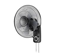 Ventilatore da pavimento, ventilatore da parete industriale silenzioso ad alto volume con testa vibrante a tre velocità e telecomando per ristoranti, magazzini e scantinati