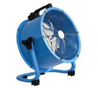 Ventilatore da pavimento, ventilatore industriale ad alta velocità per impieghi gravosi, copertura in rete bifacciale, pale in alluminio ispessite, direzione del vento regolabile a 130° vers