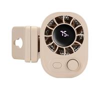Ventilatore da scrivania a morsetto, ventilatore personale Clipable per veicolo, ventilatore USB ricaricabile silenzioso per attività all'aperto e trasporti
