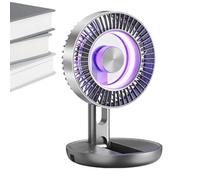 Ventilatore da scrivania per ufficio, dispositivo magnetico pieghevole portatile silenzioso a 5 velocità, accessorio da scrivania per auto, camera da , crociera, casa, comodino, lavoro, computer