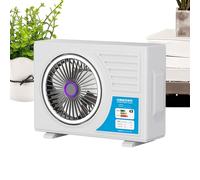 Ventilatore da scrivania silenzioso, multi modalità, da tavolo, 20,3 x 15,2 cm, raffreddamento portatile con velocità regolabile, ventilatore USB da scrivania, mini con sussurro, circolazione