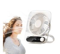 Ventilatore Da Scrivania Silenzioso - Silenzio, Computer Portatile Ricaricabile | 199 Velocità Compatta Con Luce Notturna, Mini Ventilatore Da Tavolo DSA Table Per Campeggio House Travel