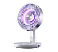 Ventilatore da scrivania - Soffiatore personale multi-direzionale, compatto da viaggio, robusto sistema ibrido di custodia per accessori | per ufficio esecutivo, scrivania, scuola, area studio, kit di