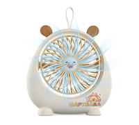 Ventilatore da Scrivania Strumento Raffreddante Ricaricabile a 2 Velocità