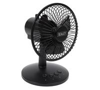 Ventilatore Da Scrivania USB Oscillante Sealey 3 Velocità 6" SFF6USB