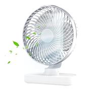 Ventilatore da Scrivania, Ventaglio Manuale Portatile per Viaggi, 4 Velocità Regolabili Leggero ed Efficiente, Ideale per Avventure Esterni Campeggio Spiaggia e Viaggi