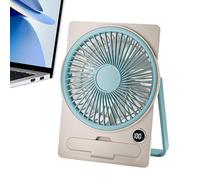 Ventilatore Da Scrivania, Ventilatore Da Scrivania | Strumento Di Raffreddamento Personale Elettrico Con Display Digitale LCD Alimentato Da USB Appeso E In Piedi Per