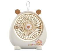 Ventilatore da Scrivania Ventilatore portatile ricaricabile a 2 velocità