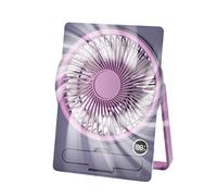 Ventilatore Da Scrivania - Ventilatore USB | Piccoli Ventilatori Desktop | Lavoro Personale Flusso D'aria Personale Strumento Di Raffreddamento Elettrico Tranquillo, Portatile |