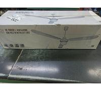Ventilatore da Soffito Bianco 3 pale con Luce Plafoniera 60W 3 Velocita 140cm