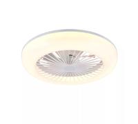 VENTILATORE DA SOFFITO CON LED "MORA" BIANCO Ø45 CM 13W