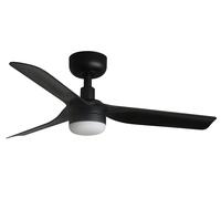 Ventilatore da soffitto Ø 90 cm con telecomando Punt Nero DC Ventilatore da s...