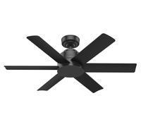 112cm Ventilatore Senza Illuminazione Kennicott Nero 3 Livelli Interruttore Muro [EEK: Inaditato]
