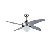 VENTILATORE A SOFFITTO CON ILLUMINAZIONE A LED 15W E TELECOMANDO VT-6043-4-LED7915 V-TAC