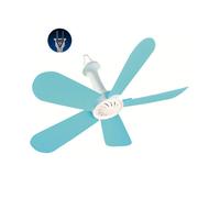 Ventilatore da soffitto a 5 pale AC 220V 20W, 17,7 pollici, silenzioso, per camera da letto, dormitorio,