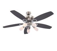 Ventilatore da Soffitto LED Lampada RGB Cambio Pale Reversibile Vor Ritorno