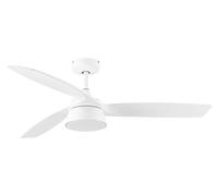 Ventilatore da soffitto a risparmio energetico con LED Bronx DC Bianco Ventil... [EEK: F]