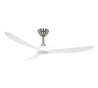 Ventilatore da Soffitto Energiespar con Telecomando 152 CM Eco Genuino Cromo / [EEK: Inaditato]