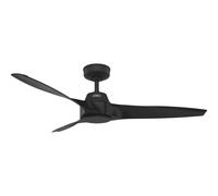 Ventilatore da soffitto a risparmio energetico con telecomando Canberra Nero ... [EEK: Non valutato]