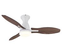 Ventilatore da soffitto a risparmio energetico con telecomando Gale Bianco Ve...