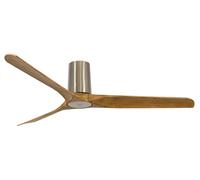 Ventilatore da soffitto a risparmio energetico con telecomando Londo cromato ... [EEK: Non valutato]