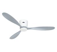 Risparmio Energetico Ventilatore Piatto Plano Legno Wi-Fi Bianco Grigio Dc Smart