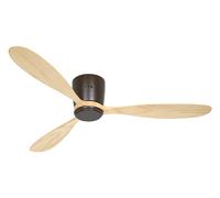 Ventilatore da soffitto a risparmio energetico + telecomando DC Plano Wood Wi...