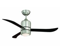 Ventilatore da soffitto AireRyder Loft con illuminazione e telecomando, nic Nero