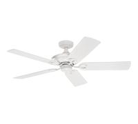Ventilatore da Soffitto All'Aperto Senza Luce Terrazza Maribel Bianco 132cm [EEK: Inaditato]