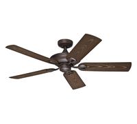 Ventilatore da Soffitto All'Aperto Senza Luce Terrazza Maribel Bronzo [EEK: Inaditato]