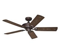 Ventilatore da Soffitto All'Aperto Senza Luce Terrazza Maribel Bronzo [EEK: Inaditato]