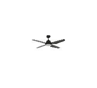 Ventilatore da soffitto Beacon aria 122cm nero - Nouvo