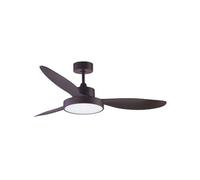 Ventilatore da Soffitto Bel Air Home Tulum Shakespear 25W LED 120 cm Marrone